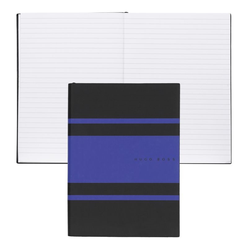 Hugo-Boss-Tefter-Essential-Gear-Matrix-na-redove-A5-sin-107376-1 Hugo Boss Тефтер Essential Gear Matrix - на редове - A5 - син