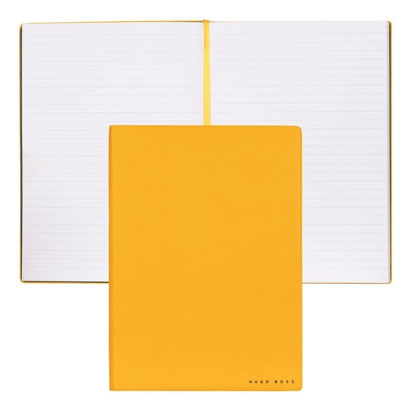 Hugo-Boss-Tefter-Essential-Storyline-na-redove-A5-zhalt-107364-1 Hugo Boss Тефтер Essential Storyline - на редове - A5 - жълт